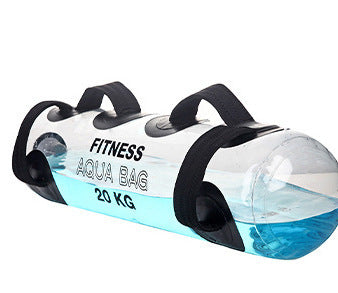 Haltère Transparent Cylindrique en Eau pour Fitness