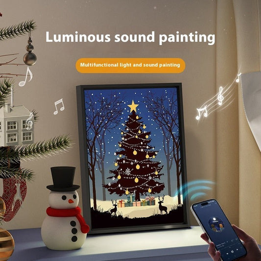 2024 Nouvel Haut - Parleur Lumineux Arbre de Noël Bluetooth - Allomarc.com