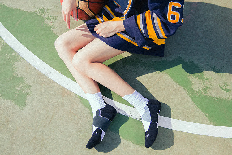 Chaussettes de basketball mi-mollet