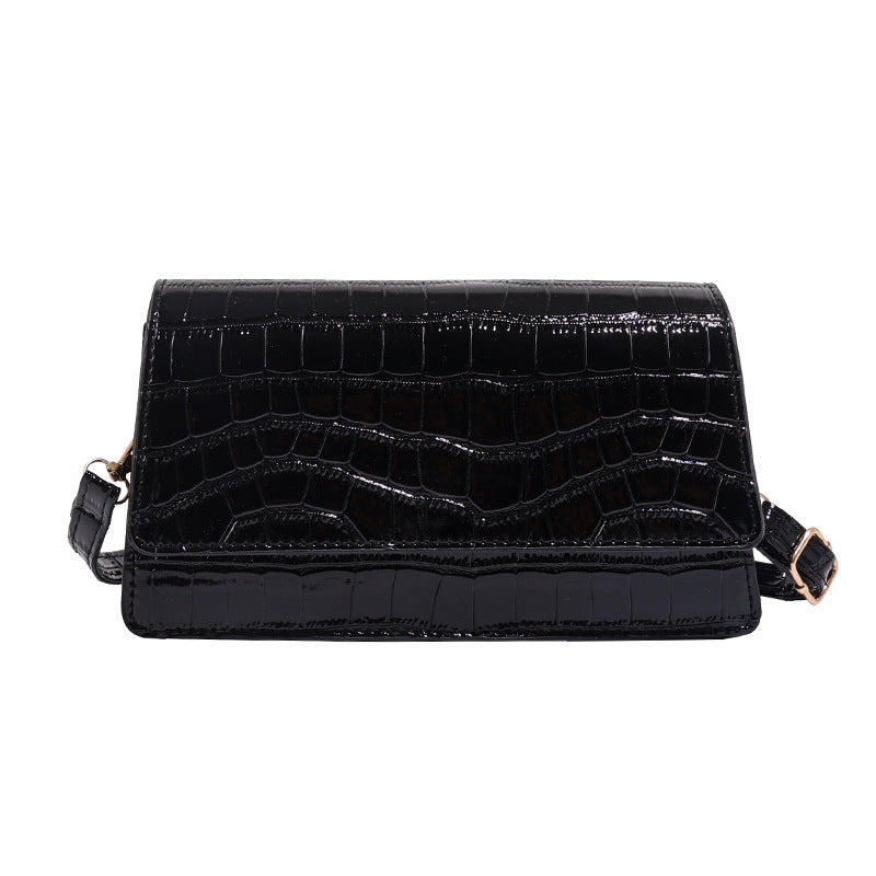 Sac à bandoulière portable horizontal carré