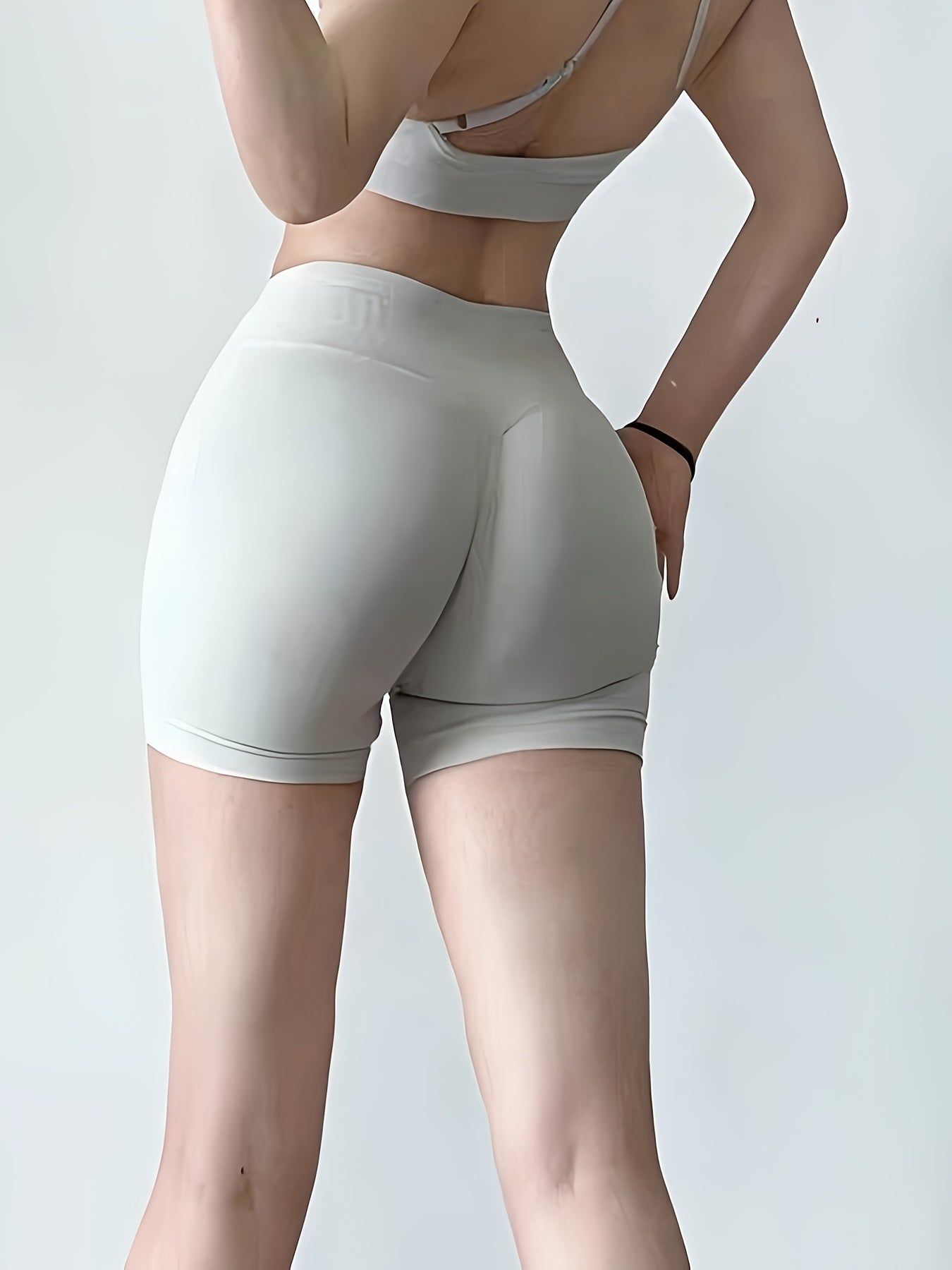 Shorts de Yoga Taille Haute - Sèche Rapidement & Résistants aux Squats