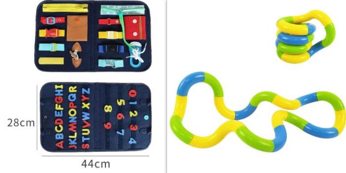 Livre d'Activités Enfant : Tableau Sensoriel d'Apprentissage - Allomarc.com