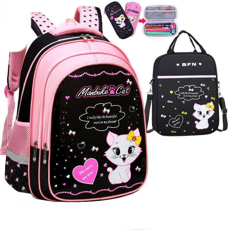 Sac à dos pour enfants avec motif de chat mignon