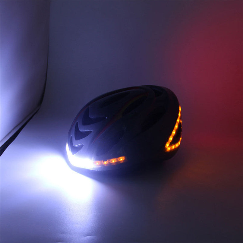 Casque de vélo intelligent avec signalisation LED
