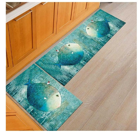 Tapis de sol antidérapants et imperméables, lavables en machine pour la maison