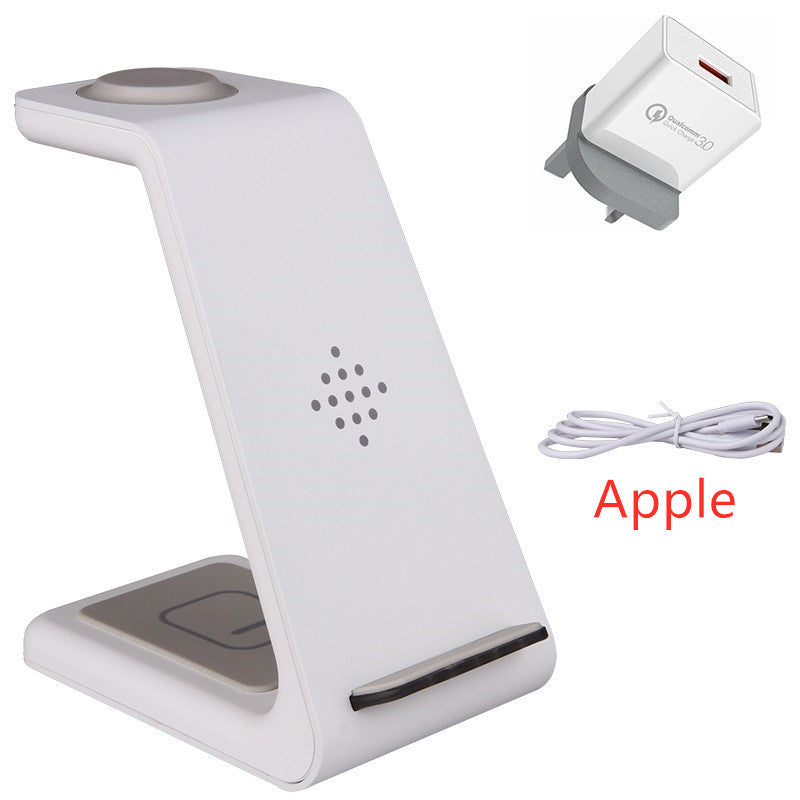 Station de Charge Sans Fil 3 en 1 - Support de Charge Rapide pour Téléphone