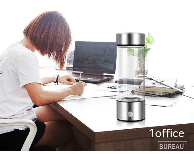 Bouteille d'Eau Hydrogène Électrique - Générateur d'Eau Riche en Hydrogène Rechargeable