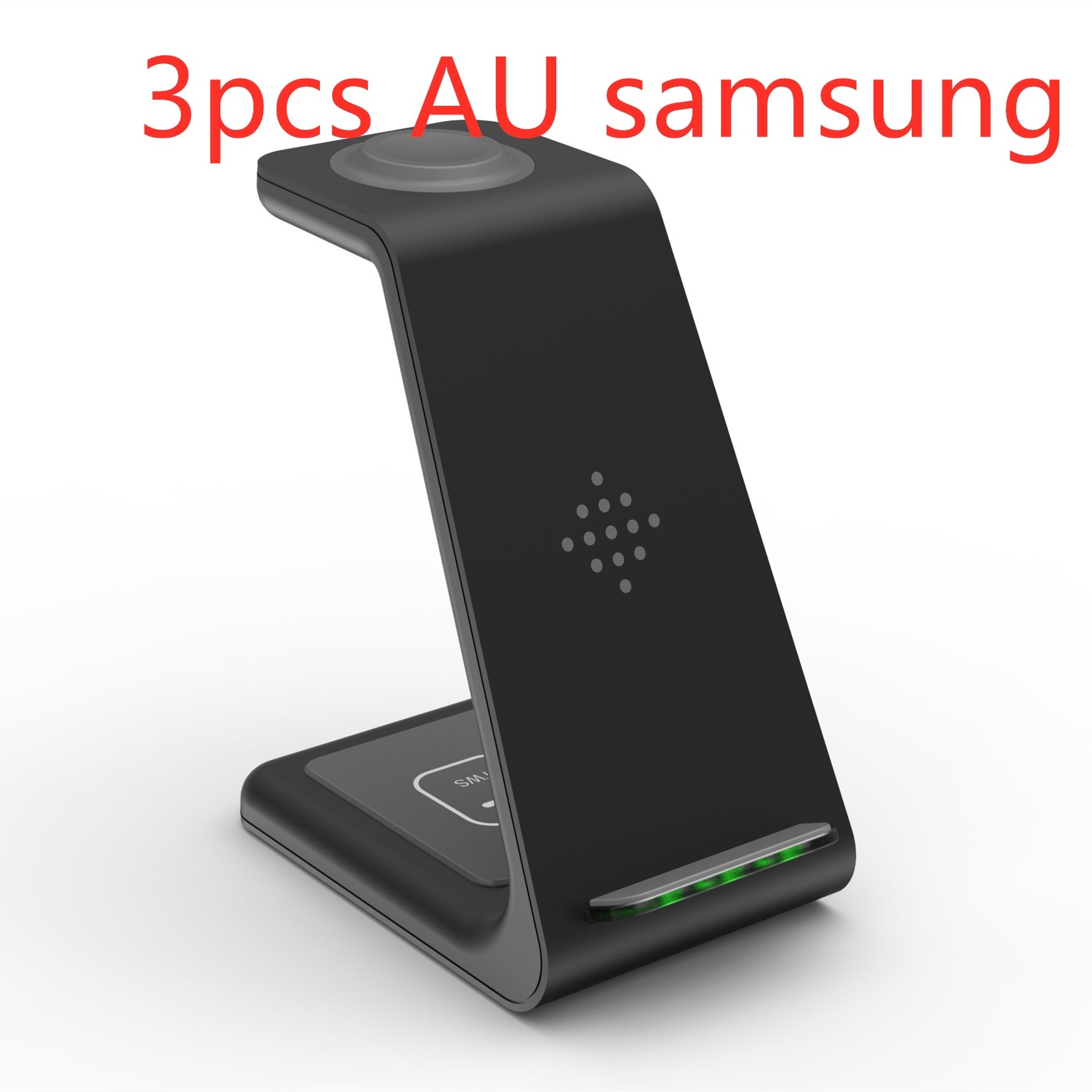 Station de Charge Sans Fil 3 en 1 - Support de Charge Rapide pour Téléphone