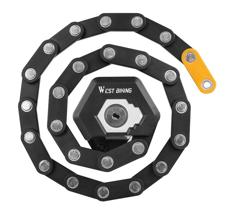 Antivol pliable en acier pour vélo électrique