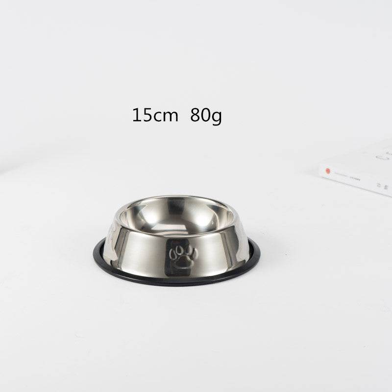 Bol en acier inoxydable pour chien - Allomarc.com