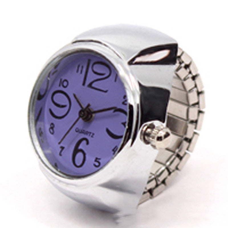 Montre Couple Personnalisée en Alliage Argenté - Vente Chaude Mode Korréenne