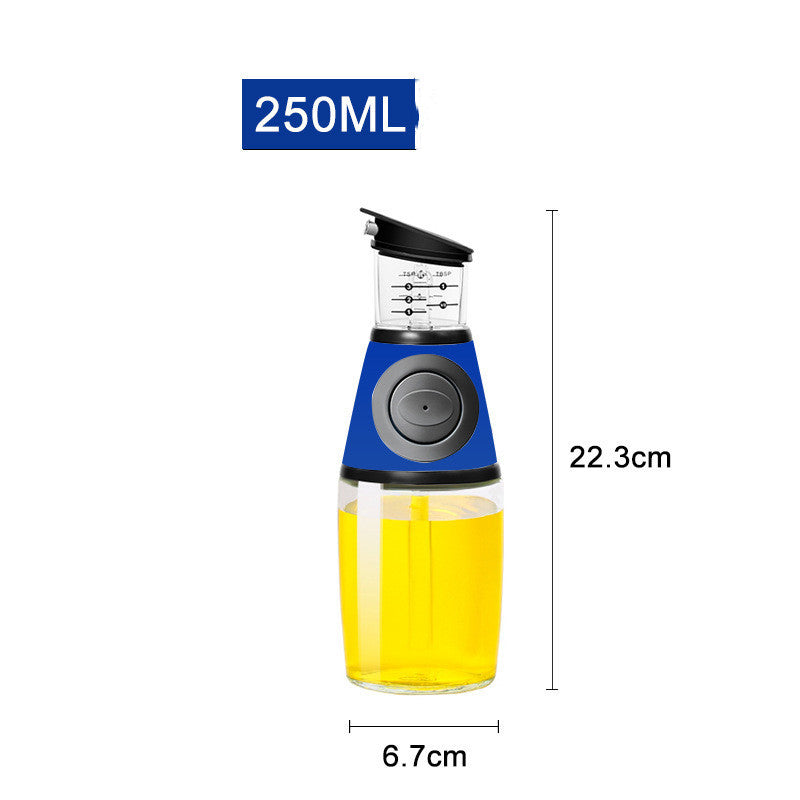Bouteille en Verre Mesurable de 500ml pour Huile - Ustensiles de Cuisine
