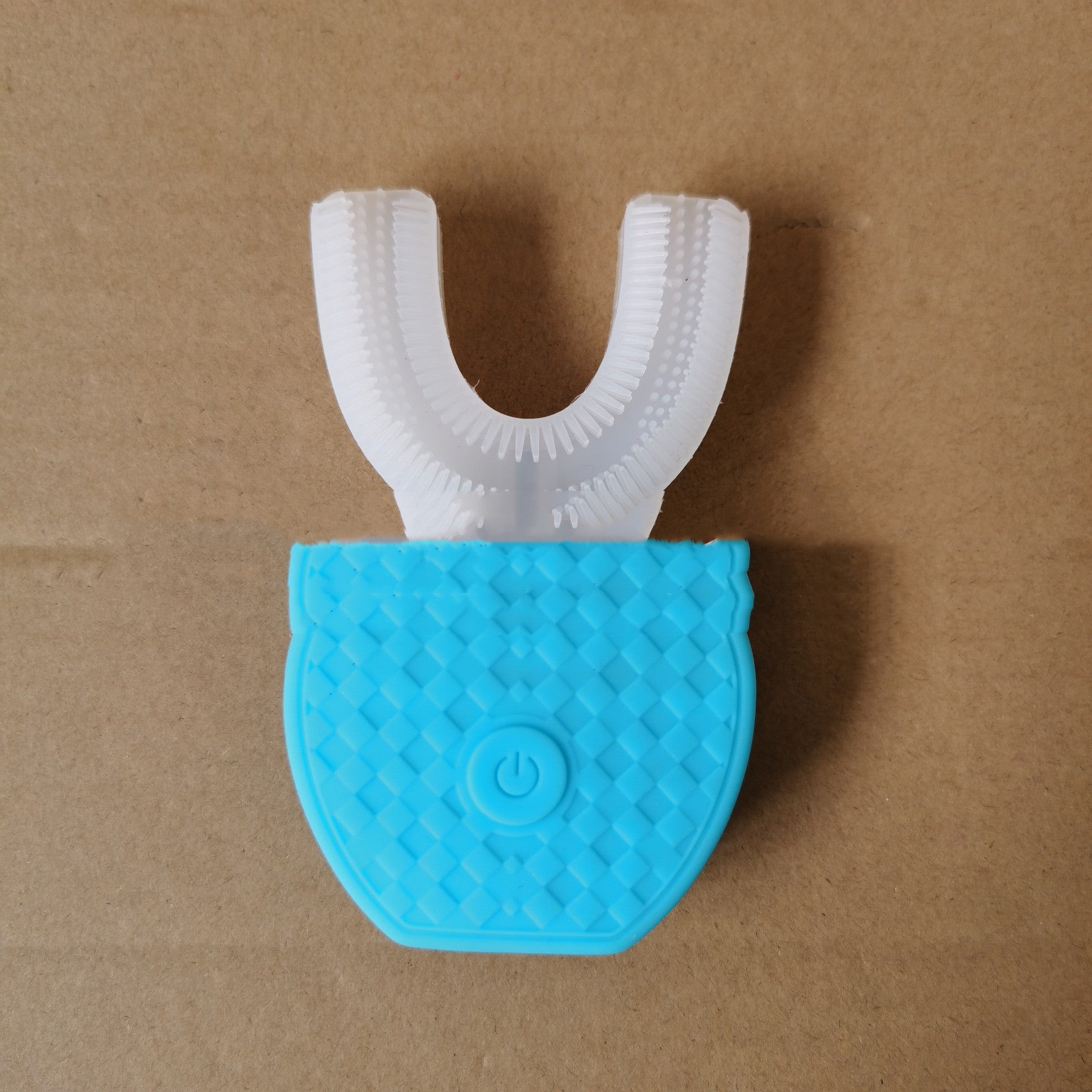 Brosse à dents électrique automatique 360° étanche avec lumière bleue et charge USB