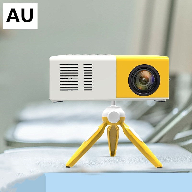 Projecteur Mini LED Portable pour un Divertissement à Domicile