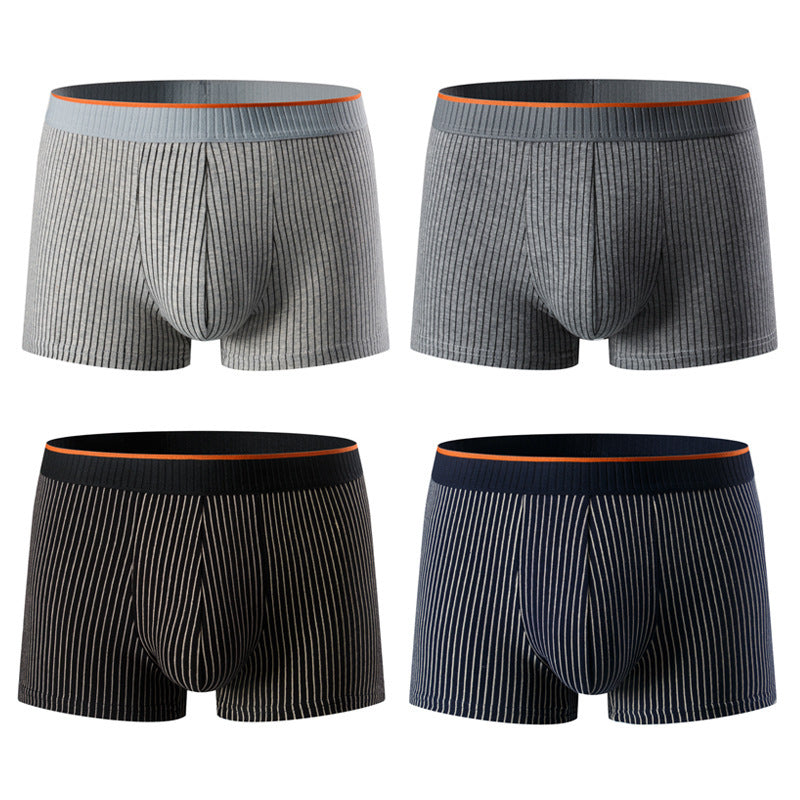 Boxer Coton Pour Hommes - Shorts Ajustés Confortables