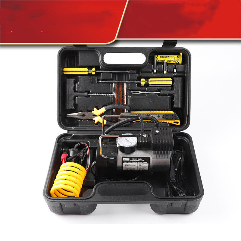 Kit de Réparation de Pneus Électrique Multifonctionnel pour Voiture