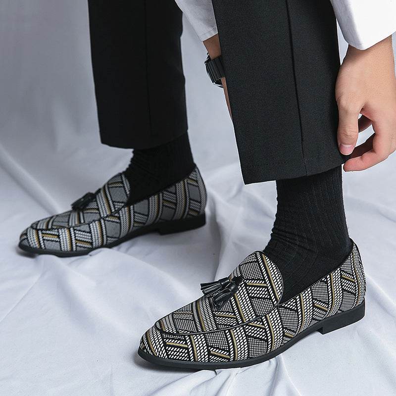 Chaussures en cuir pour hommes Sloth à enfiler - Allomarc.com