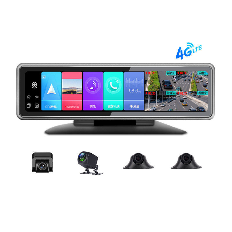 Enregistreur de conduite intelligent 4G360 avec suivi panoramique