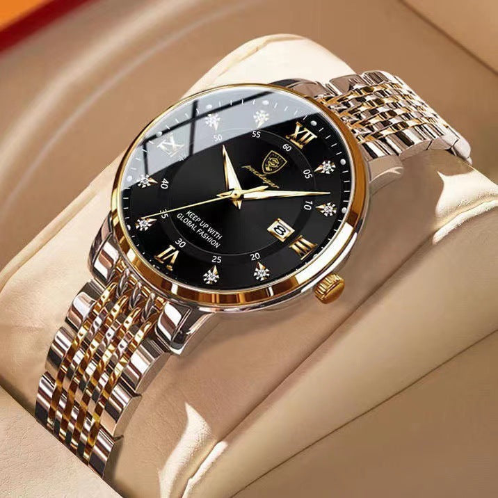 Montre Quartz Lumineuse Étanche pour Femmes
