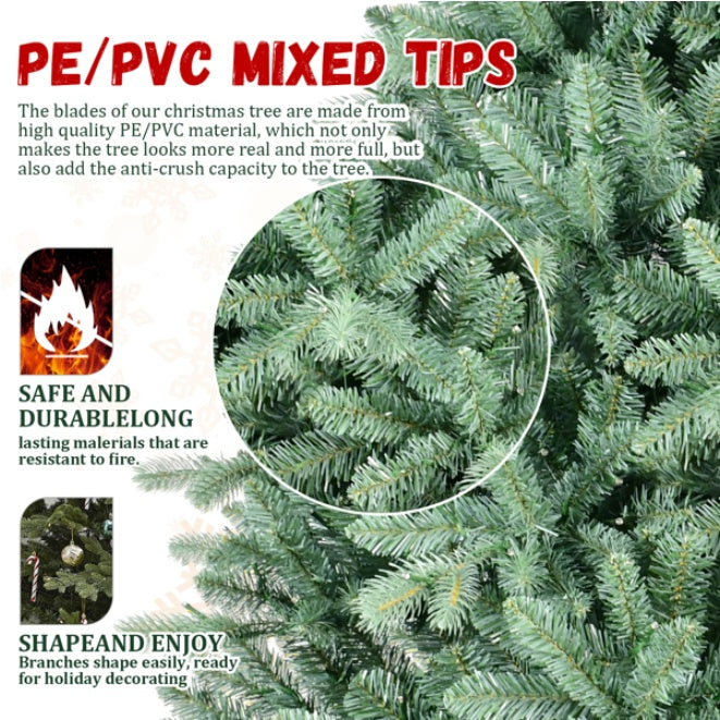 Arbre de Noël Artificiel 5ft Tint Bleu-Vert