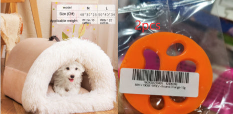 Nid Portable Splice pour Animaux - Confort d'Automne et Hiver
