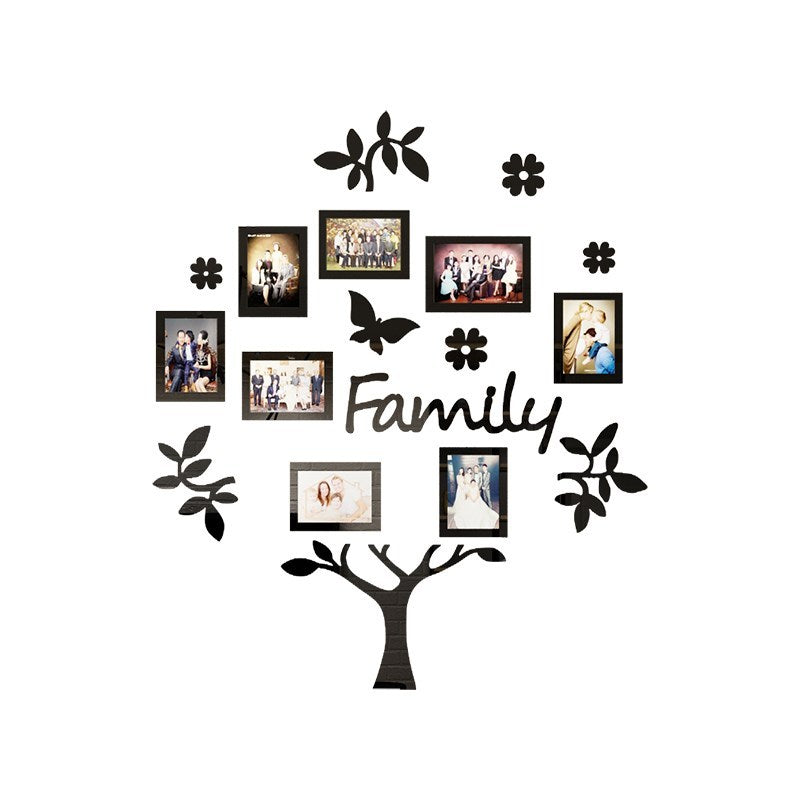 Autocollant mural 3D arbre photo