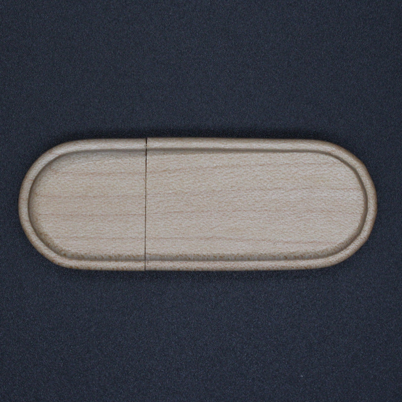 Cadeau d'entreprise personnalisé : clé USB en bois avec logo