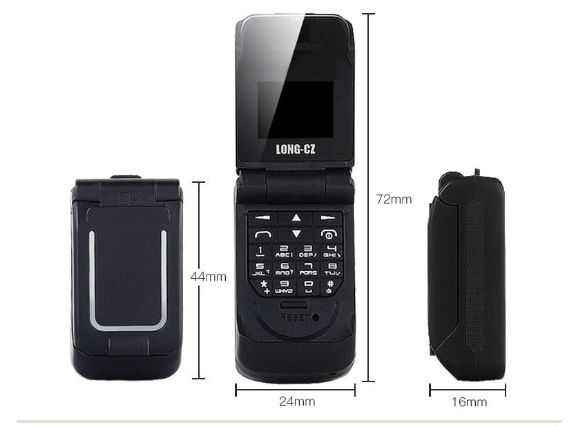 Téléphone Mini Flip : L'élégance au creux de votre main