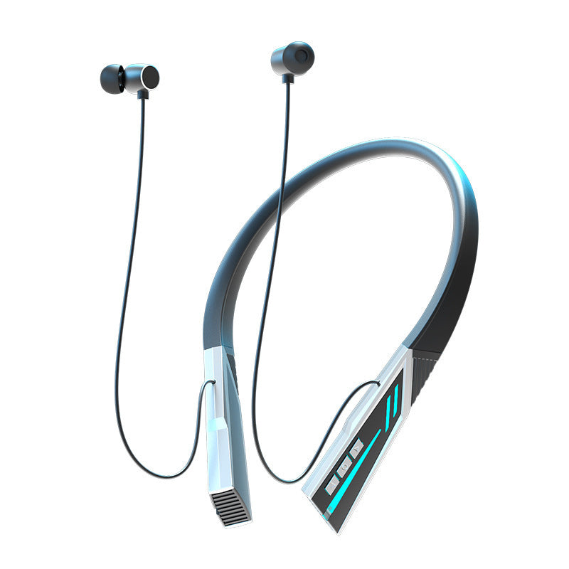 Écouteurs Bluetooth à Panneau Non-Sensible avec Délai de Temps Portés au Cou