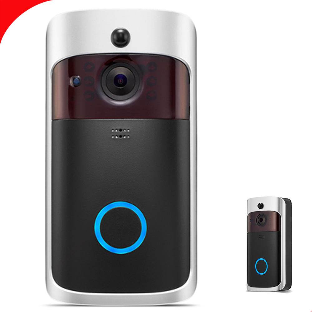 Sonnette Vidéo Intelligente Sans Fil WiFi - Allomarc.com