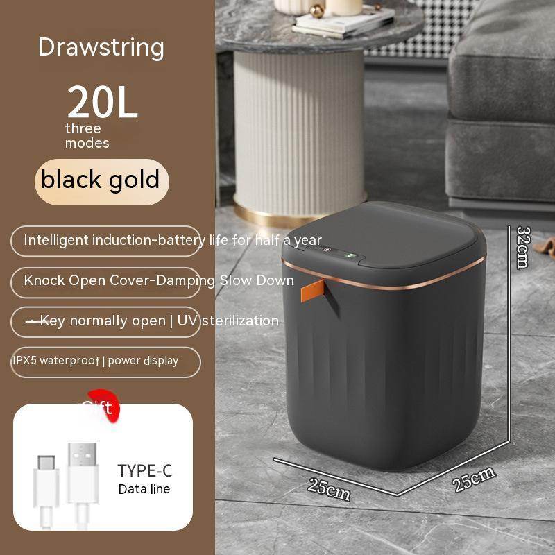 Poubelle Intelligente avec Couvercle pour Maison - Allomarc.com
