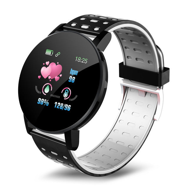 Montre connectée avec moniteur de fréquence cardiaque pour le sport