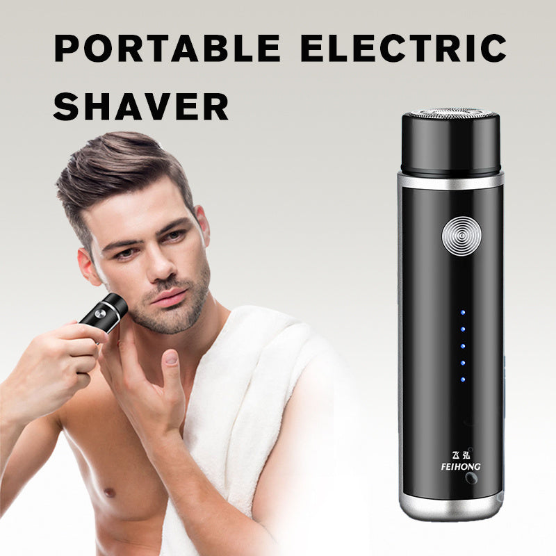 Rasoir Électrique Mini Portable Rechargeable pour Voiture