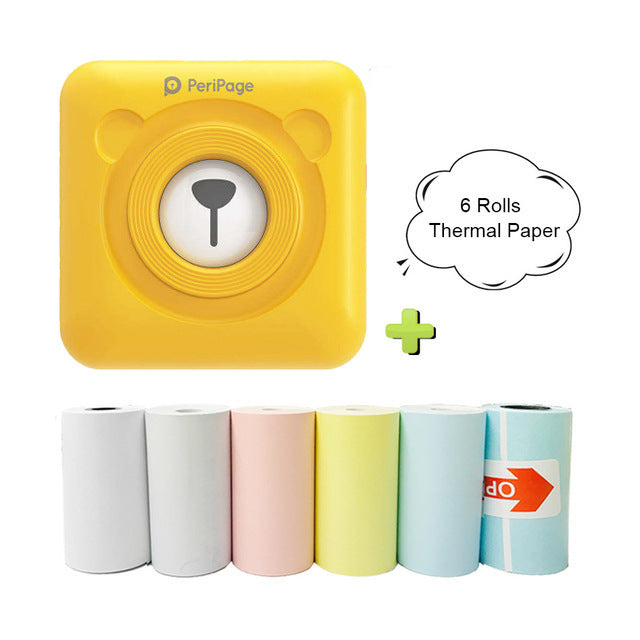 Imprimante Mini Bliuetooth Sans Fil