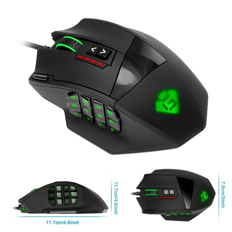 Souris Gaming RGB avec Rétroéclairage