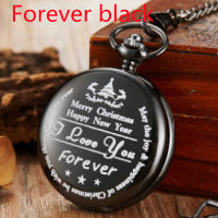 Montre de Poche Quartz "À Mon Fils, Amour Éternel"