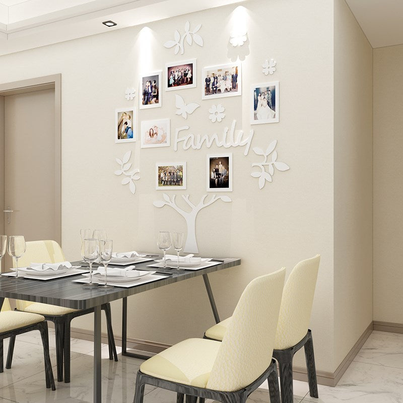 Autocollant mural 3D arbre photo