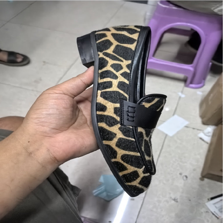 Loafers Décontractés Ronds Plus Size pour le Printemps