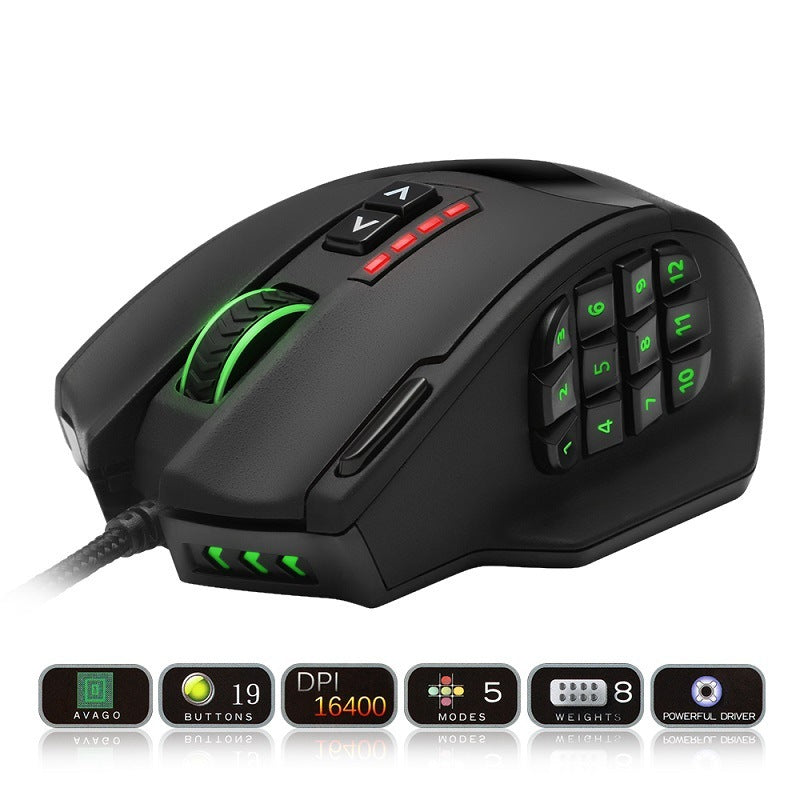 Souris Gaming RGB avec Rétroéclairage