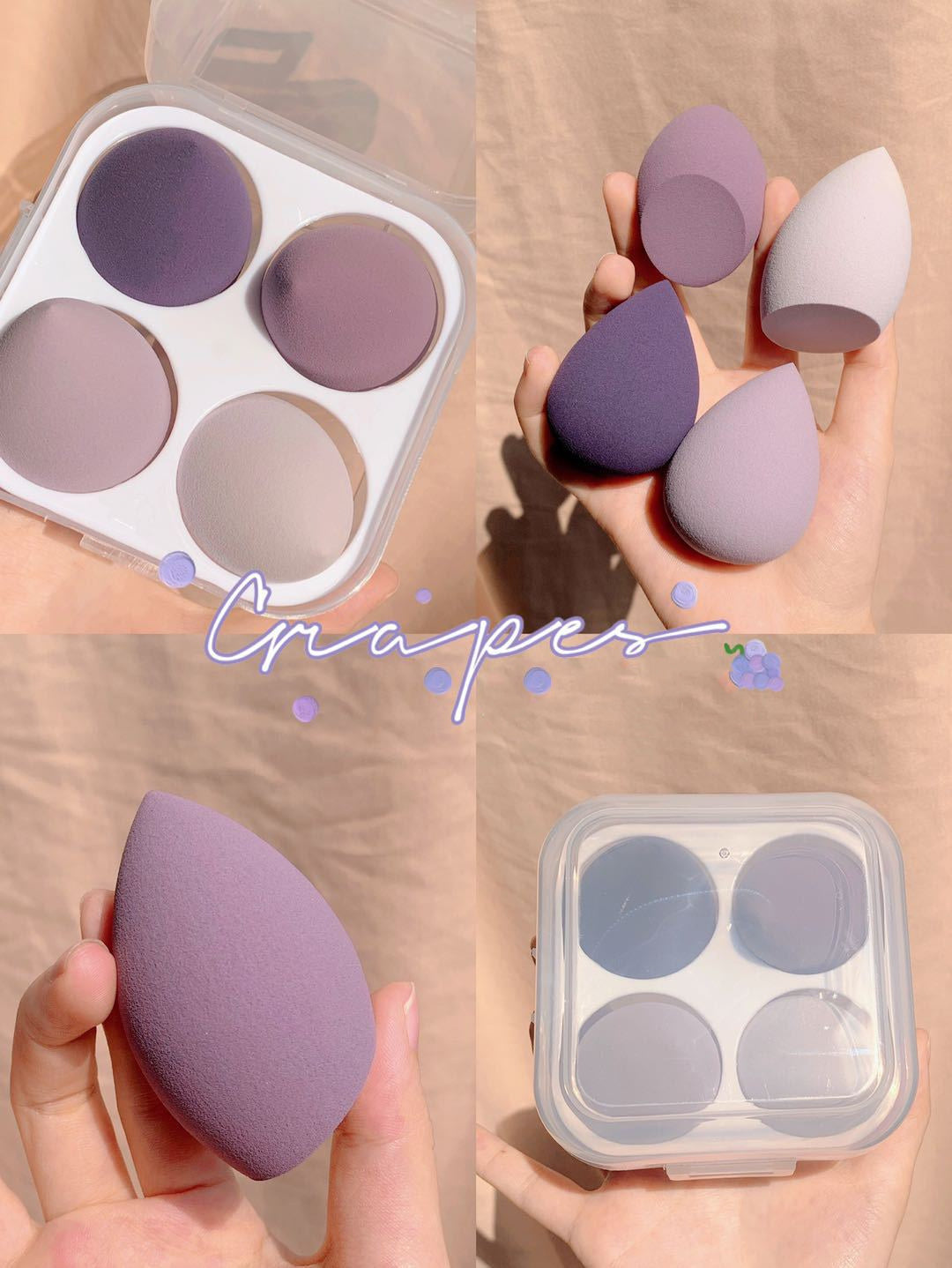 Boîte de Poudres à Maquillage