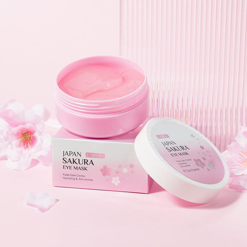 Masque Revitalisant pour les Yeux à la Fleur de Cerisier - Hydratant et Nourrissant