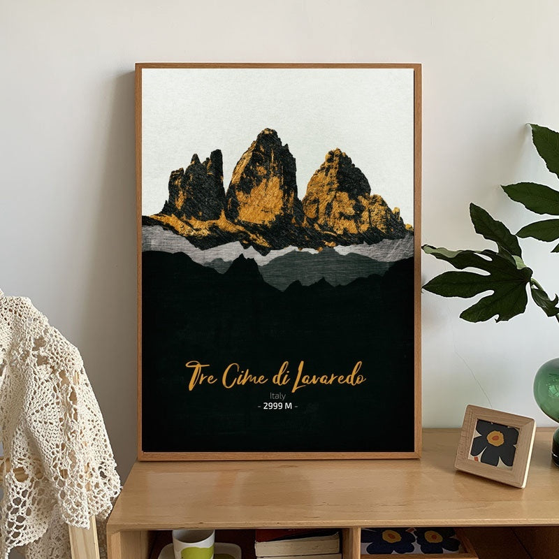 Affiche Murale Art Abstrait - Idée Cadeau Élégante