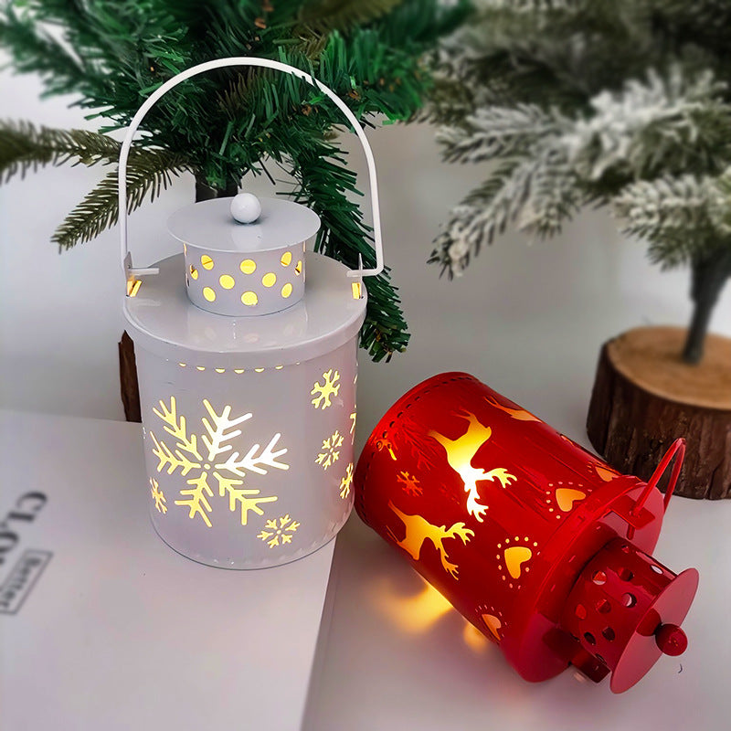 Lumières de Noël LED - Lanternes Électroniques de Style Nordique