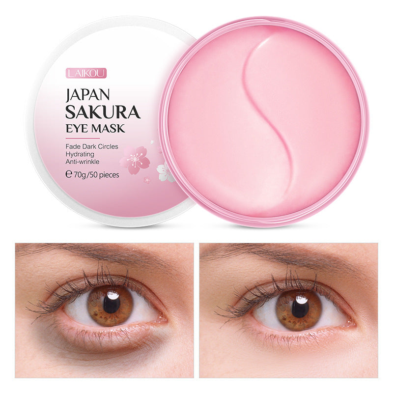 Masque Revitalisant pour les Yeux à la Fleur de Cerisier - Hydratant et Nourrissant