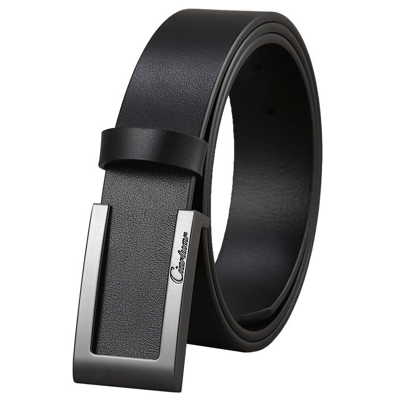 Ceinture Casual en Cuir Vachette pour Homme