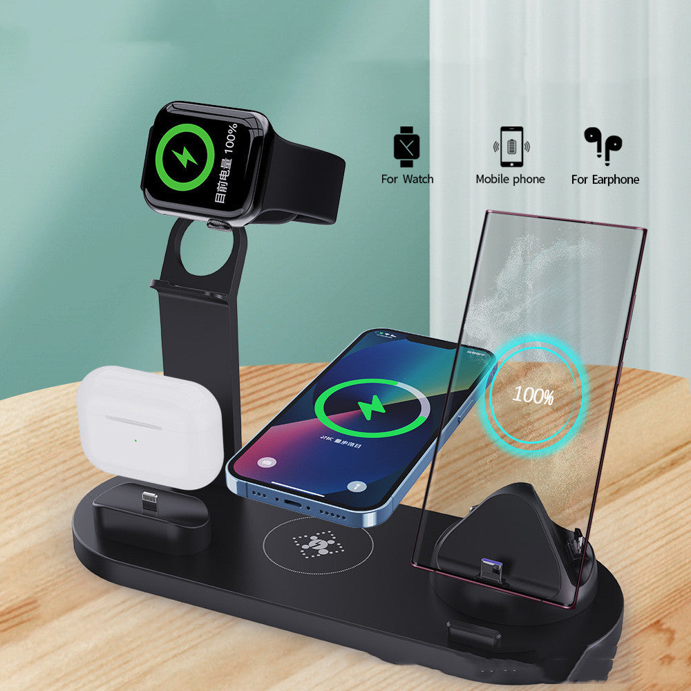 Chargeur sans fil 3 en 1 rapide en plastique