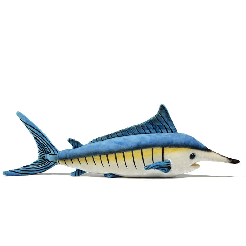 Doudou Marlin Poisson en Peluche Mignon