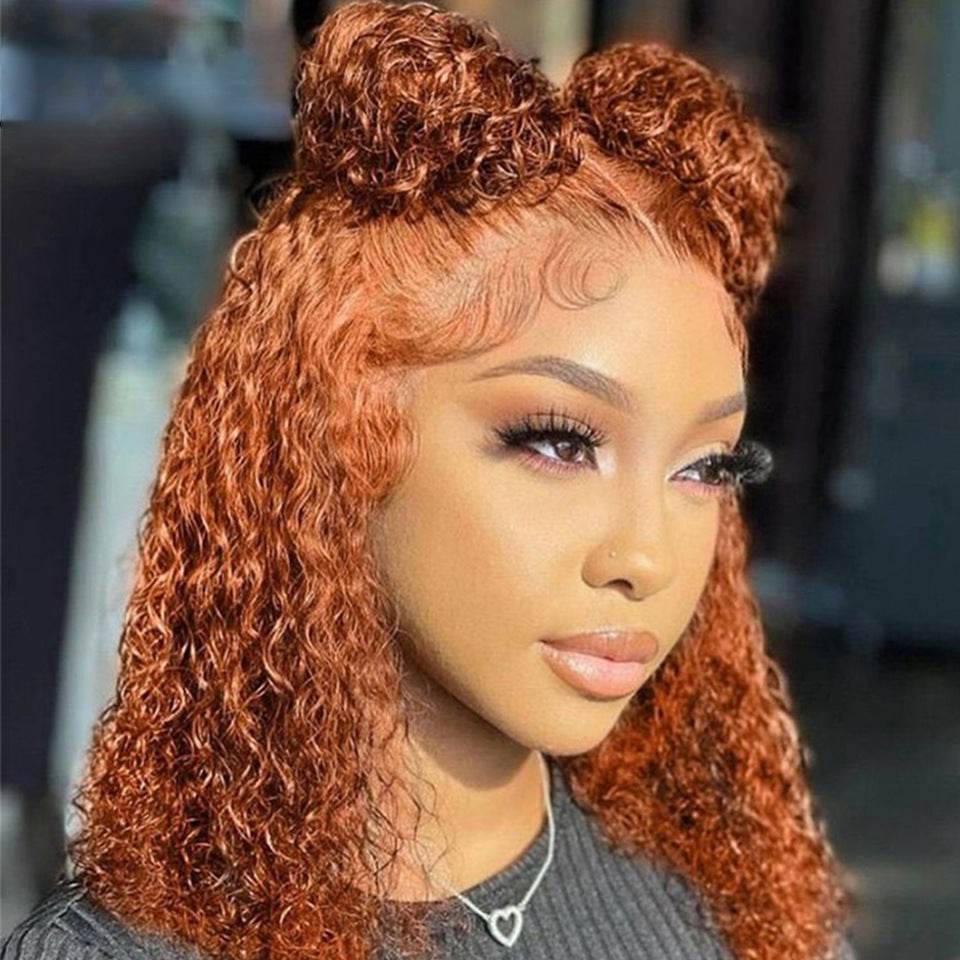 Perruque Bob Ondulée en Cheveux Humains - Allomarc.com