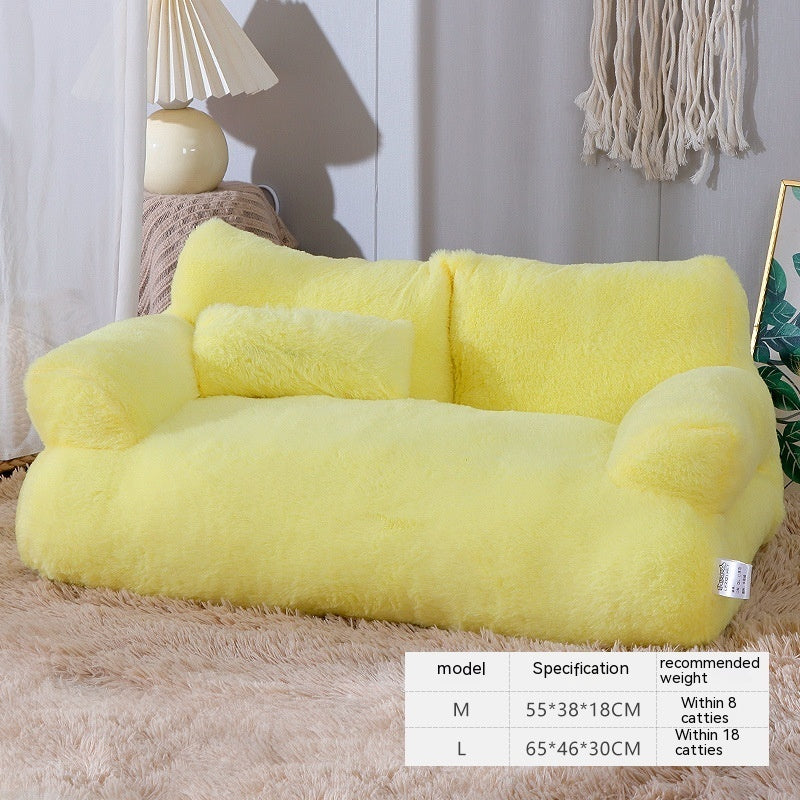 Canapé de Luxe pour Chats et Chiens