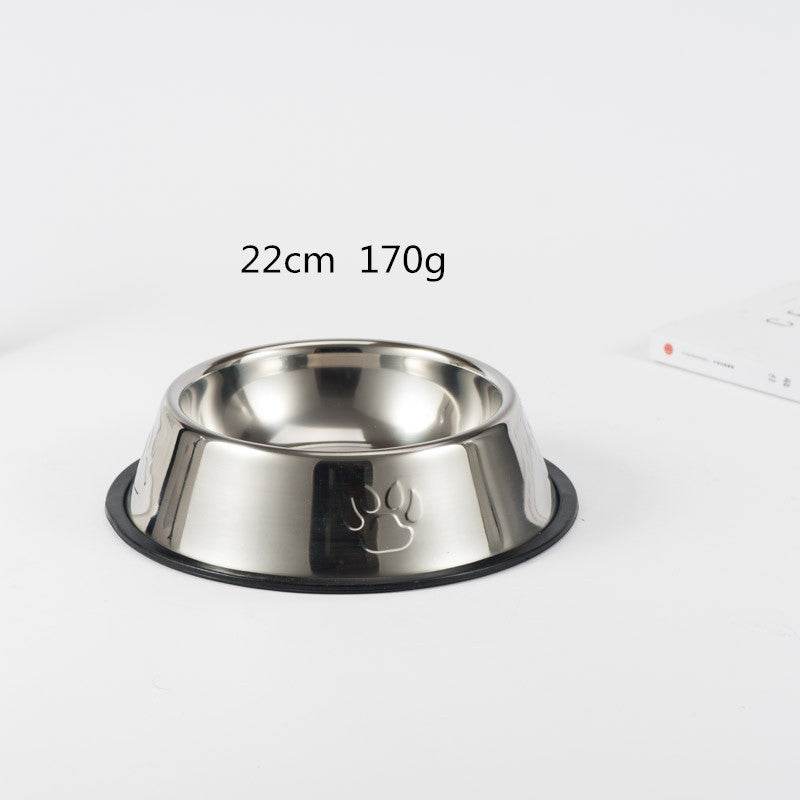 Bol en acier inoxydable pour chien - Allomarc.com
